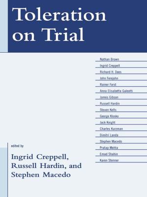 Cover of the book Toleration on Trial by Hanes Walton Jr., Robert Louis Stevenson, James Bernard Rosser Sr., Robert L. Stevenson, Alvin B. Tillery Jr., Hanes Walton Jr.