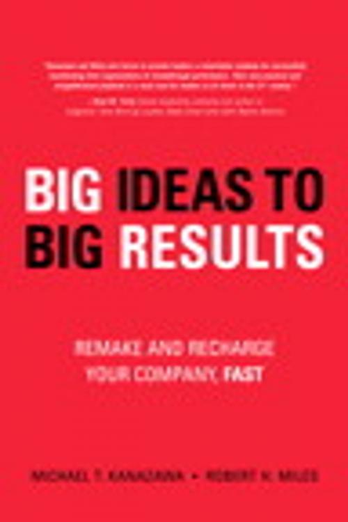 Cover of the book BIG Ideas to BIG Results by Robert H. Miles, Michael T. Kanazawa, Pearson Education