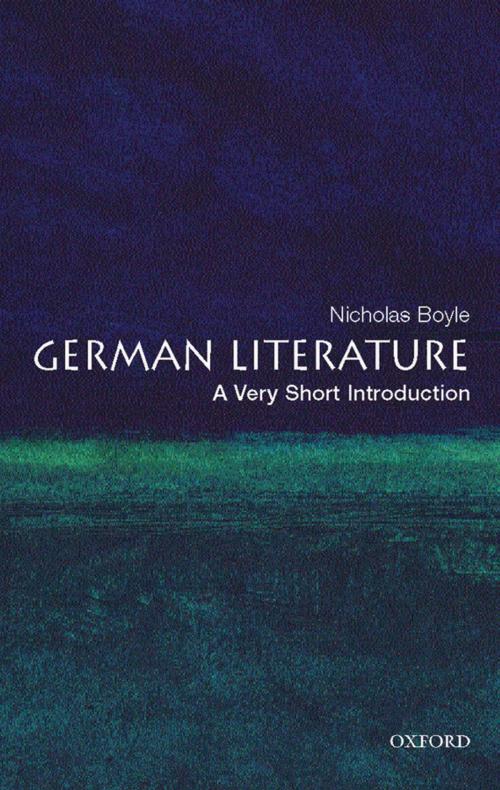 Cover of the book German Literature: A Very Short Introduction by Nicholas Boyle, OUP Oxford
