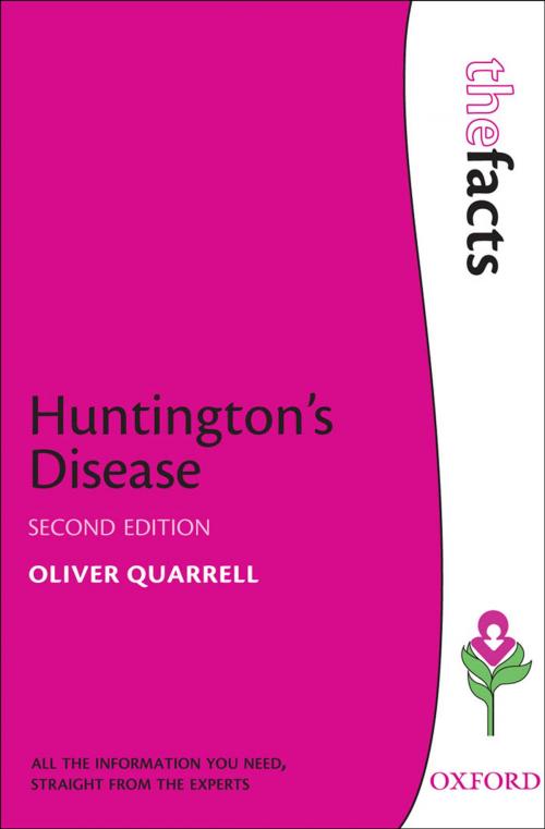 Cover of the book Huntington's Disease by Oliver W J Quarrell, OUP Oxford