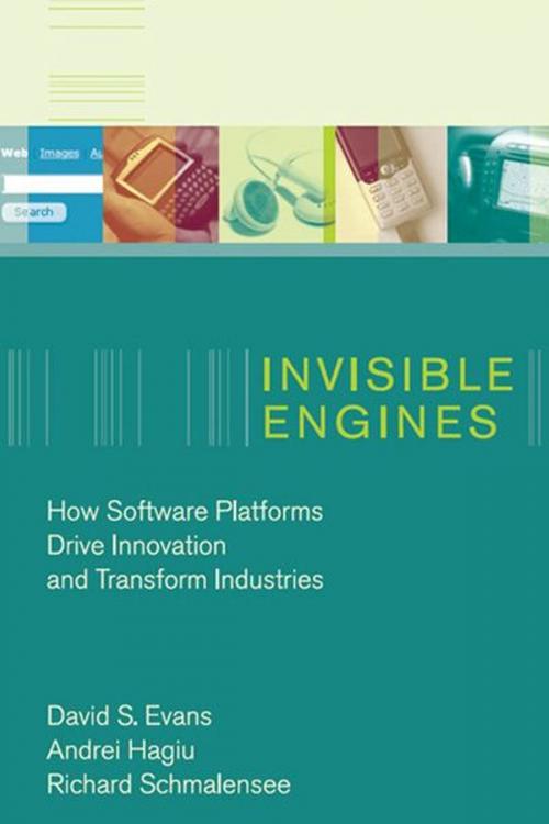 Cover of the book Invisible Engines by David S. Evans, Andrei Hagiu, Richard Schmalensee, The MIT Press