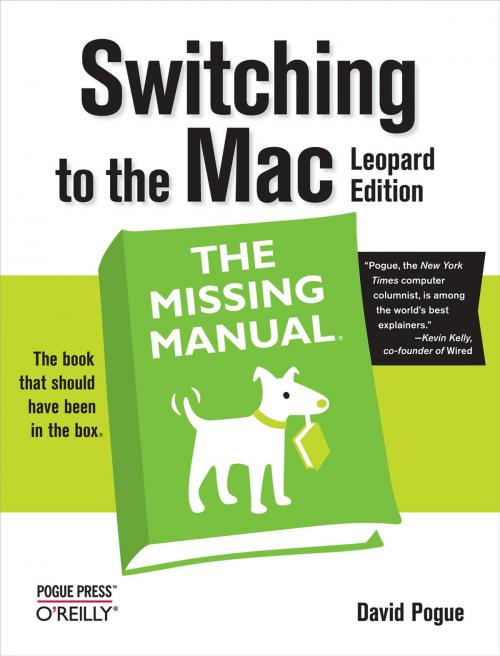 Cover of the book Switching to the Mac: The Missing Manual, Leopard Edition by David Pogue, O'Reilly Media