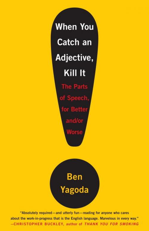 Cover of the book When You Catch an Adjective, Kill It by Ben Yagoda, Crown/Archetype