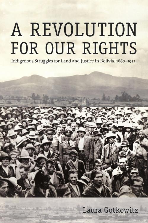 Cover of the book A Revolution for Our Rights by Laura Gotkowitz, Duke University Press