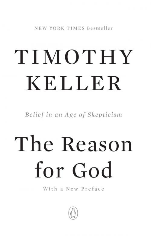Cover of the book The Reason for God by Timothy Keller, Penguin Publishing Group
