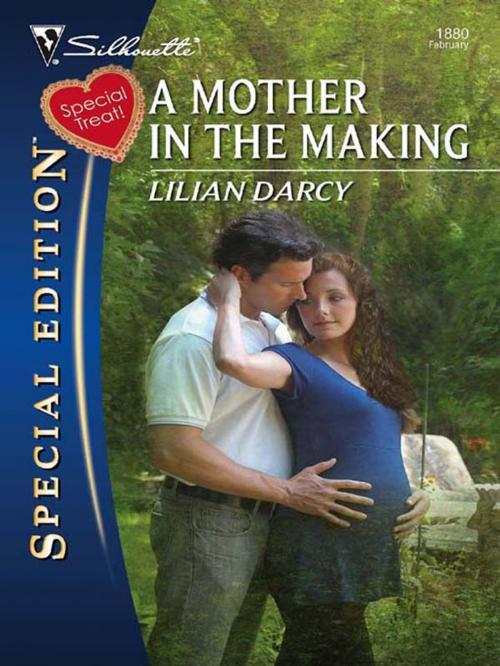 Cover of the book A Mother in the Making by Lilian Darcy, Silhouette