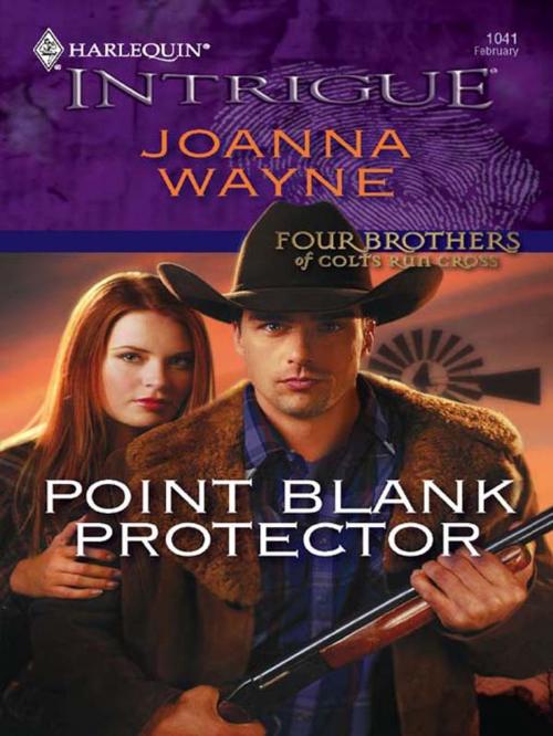 Cover of the book Point Blank Protector by Joanna Wayne, Harlequin