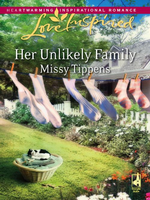 Cover of the book Her Unlikely Family by Missy Tippens, Steeple Hill