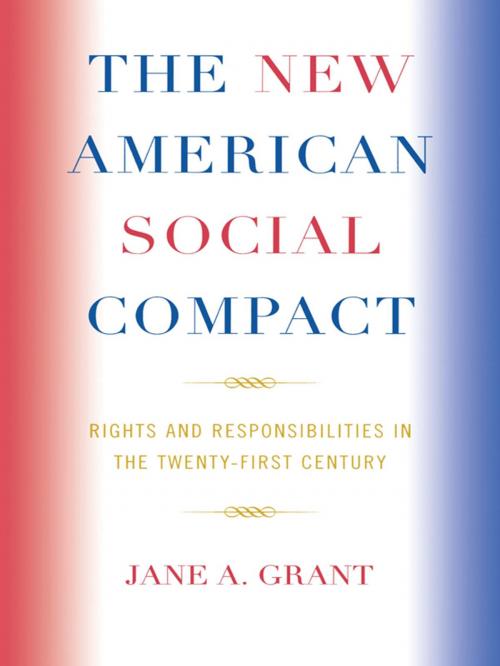 Cover of the book The New American Social Compact by Jane A. Grant, Lexington Books