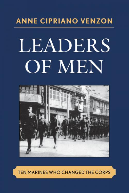 Cover of the book Leaders of Men by Anne Cipriano Venzon, Scarecrow Press