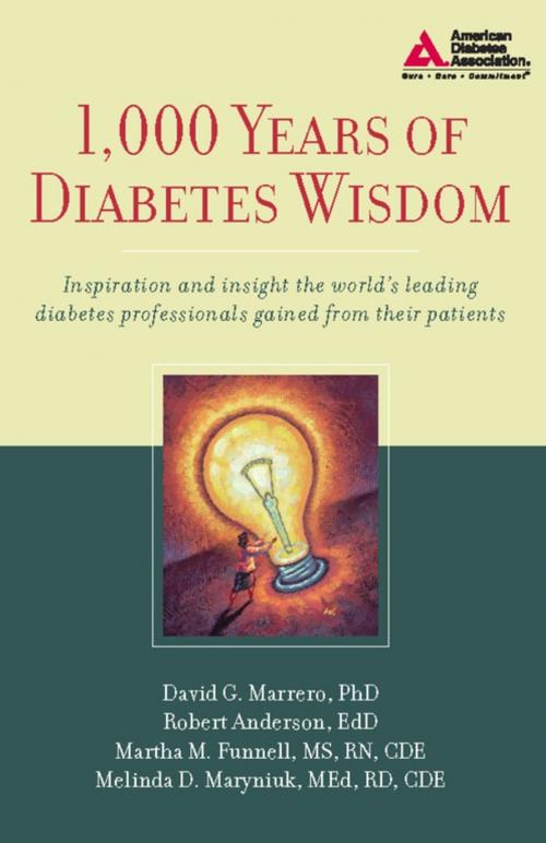 Cover of the book 1,000 Years of Diabetes Wisdom by David G. Marrero, Ph.D., American Diabetes Association