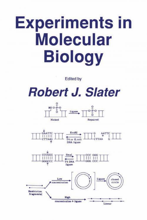 Cover of the book Experiments in Molecular Biology by Robert J. Slater, Humana Press
