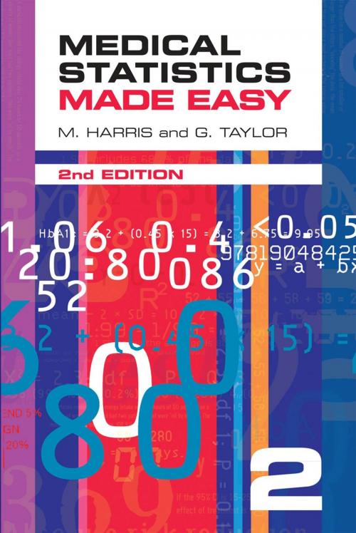 Cover of the book Medical Statistics Made Easy 2e - now superseded by 3e by M. Harris, G. Taylor, Scion Publishing