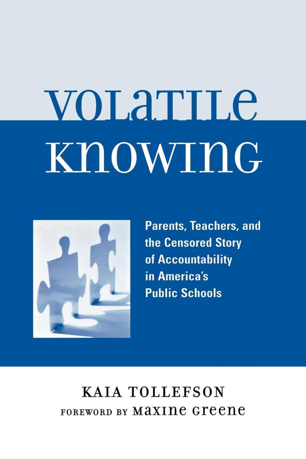 Big bigCover of Volatile Knowing