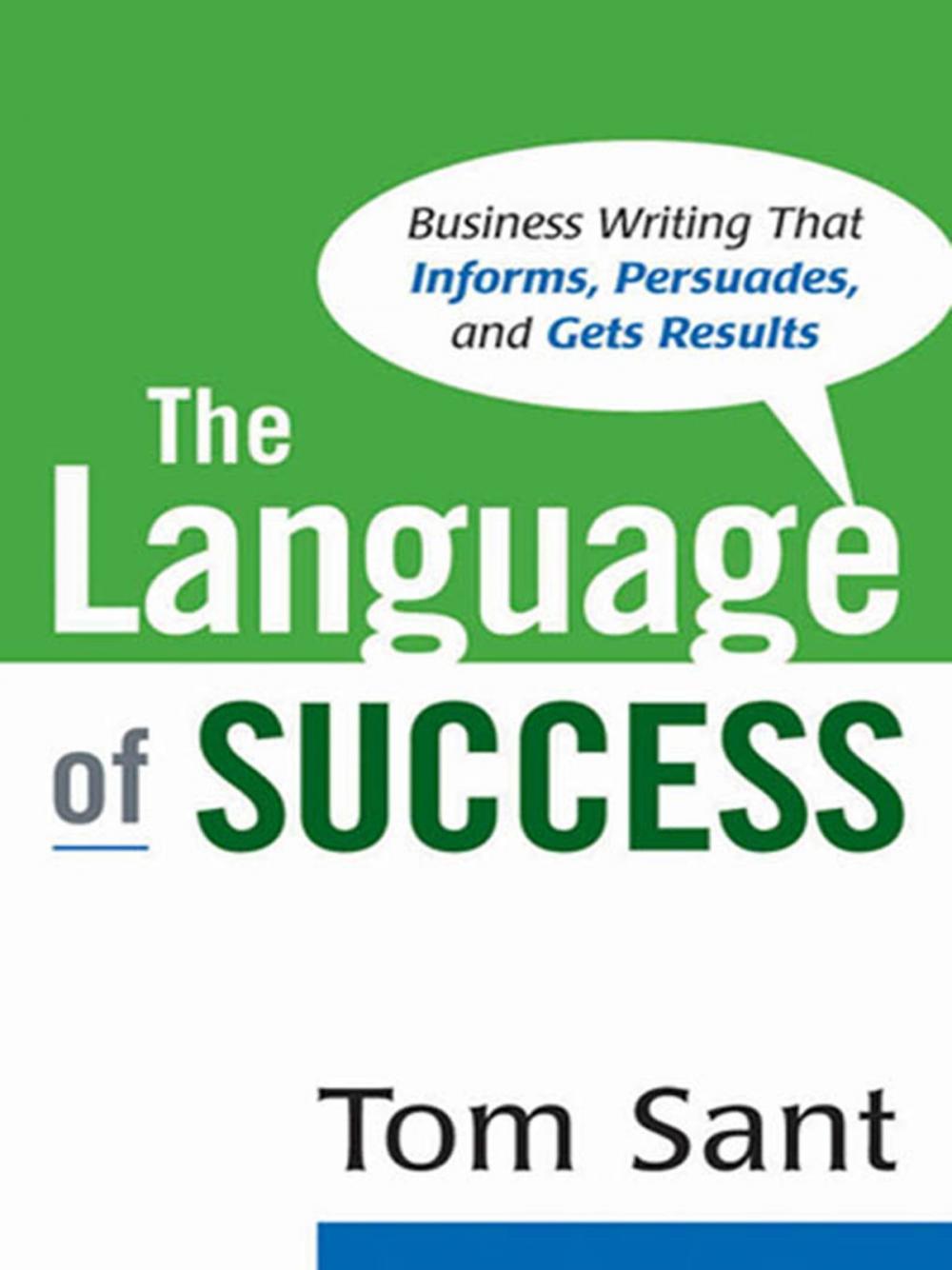 Big bigCover of The Language of Success