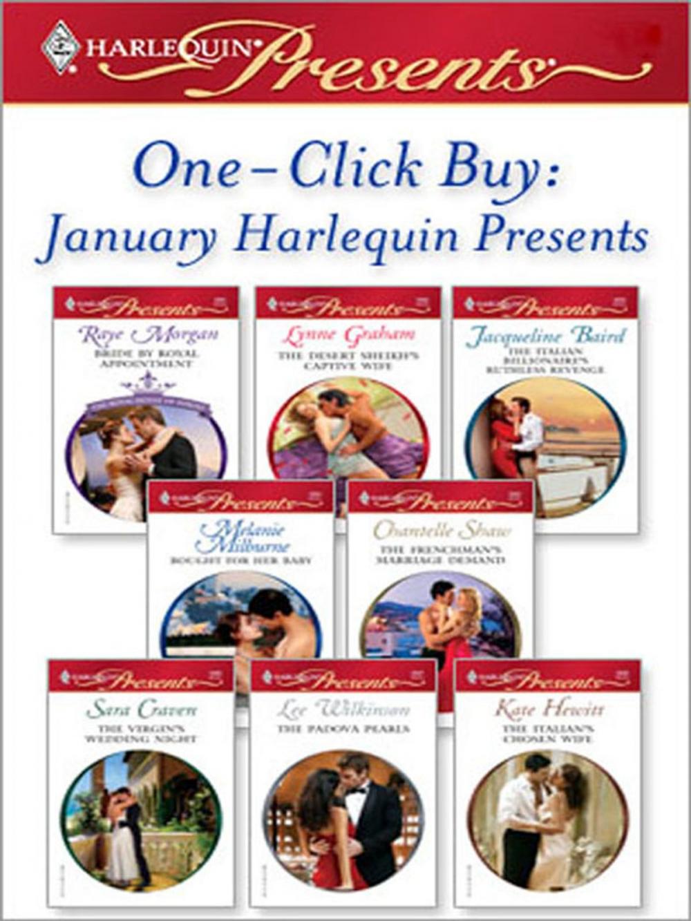 Big bigCover of One-Click Buy: January Harlequin Presents