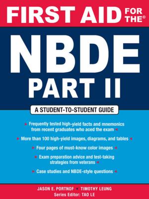 Cover of the book First Aid for the NBDE Part II by McGraw-Hill