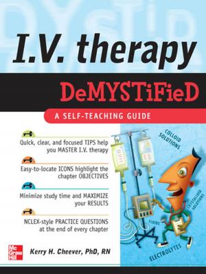 Cover of the book IV Therapy Demystified by Edgar Perez