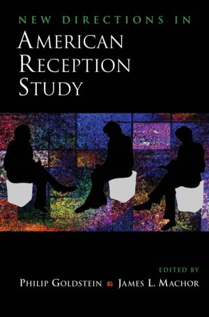 Cover of the book New Directions in American Reception Study by Robert W. Stock, Sanjay Saint, MD, MPH, Sarah Krein, PhD, RN