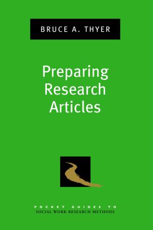 Book cover of Preparing Research Articles