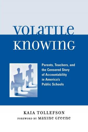 Book cover of Volatile Knowing