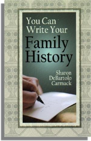 Book cover of You Can Write Your Family History