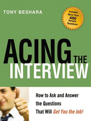 Book cover of Acing the Interview