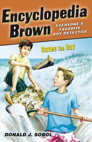 Cover of the book Encyclopedia Brown Saves the Day by Katie Ellison, Who HQ