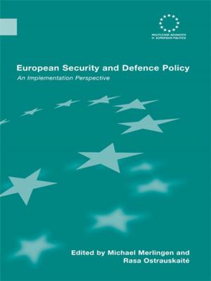 Cover of the book European Security and Defence Policy by Ricardo S. Morse, Terry F. Buss