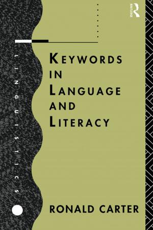 Book cover of Keywords in Language and Literacy