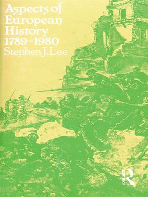 Cover of the book Aspects of European History 1789-1980 by Ruan Ming