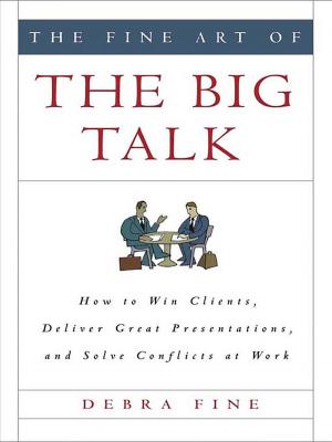 Cover of the book The Fine Art of the Big Talk by Niccolo Capponi