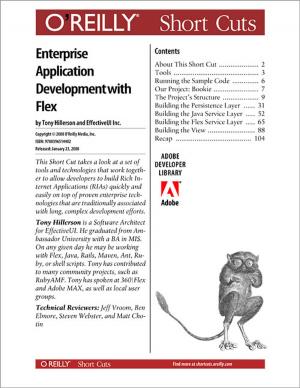 Cover of the book Agile Enterprise Application Development with Flex by Nizamettin  Gok, Nitin Khanna