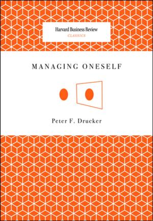 Book cover of Managing Oneself