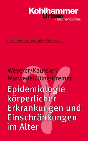 Book cover of Epidemiologie körperlicher Erkrankungen und Einschränkungen im Alter