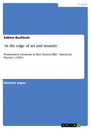 Cover of the book 'At the edge of art and insanity' by Jeannette Nedoma