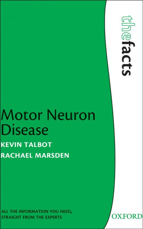 Cover of the book Motor Neuron Disease by Kevin Talbot, Rachael Marsden, OUP Oxford
