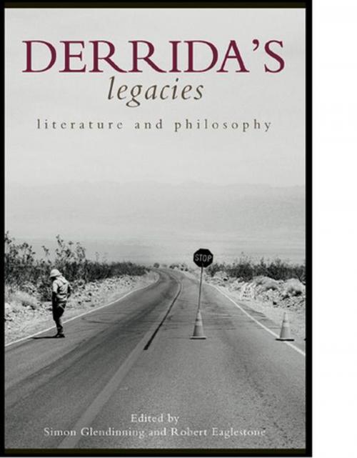 Cover of the book Derrida's Legacies by , Taylor and Francis