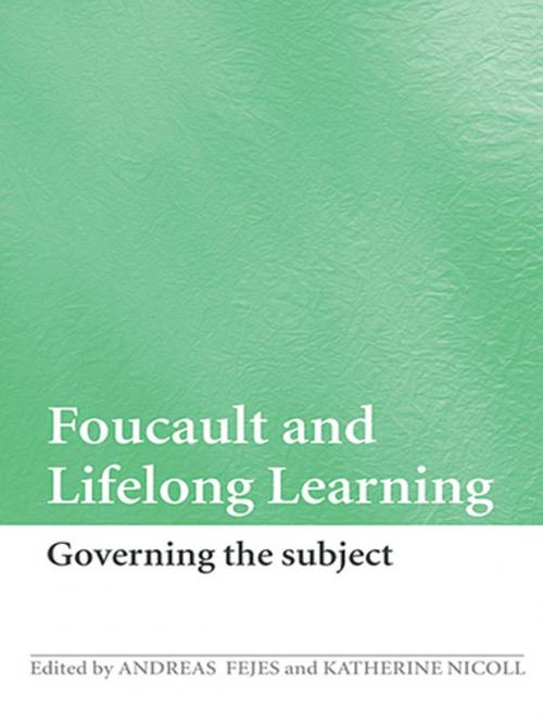 Cover of the book Foucault and Lifelong Learning by , Taylor and Francis