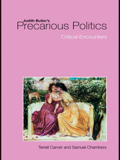 Cover of the book Judith Butler's Precarious Politics by , Taylor and Francis