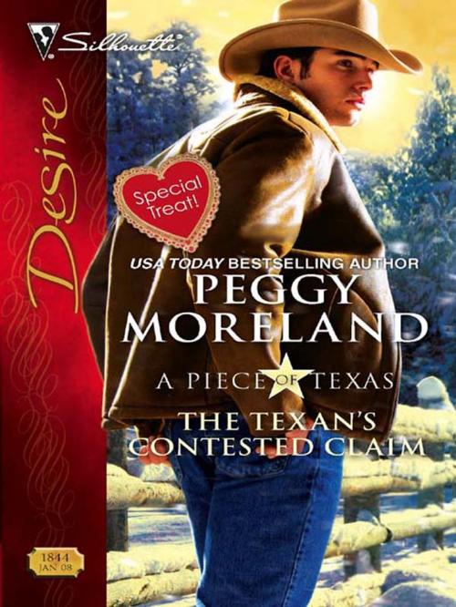 Cover of the book The Texan's Contested Claim by Peggy Moreland, Silhouette