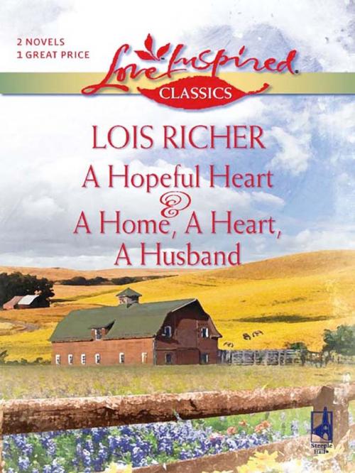 Cover of the book A Hopeful Heart And A Home, A Heart, A Husband by Lois Richer, Steeple Hill