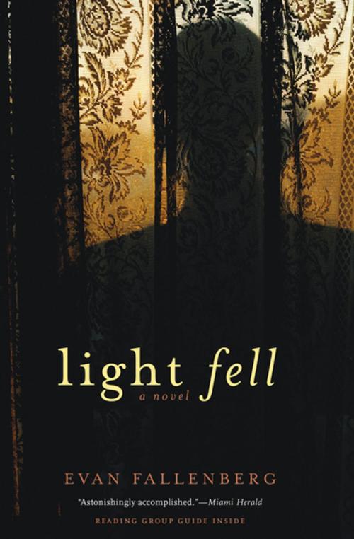 Cover of the book Light Fell by Evan Fallenberg, Soho Press