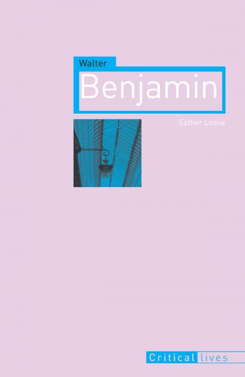 Cover of the book Walter Benjamin by Esther Leslie, Reaktion Books