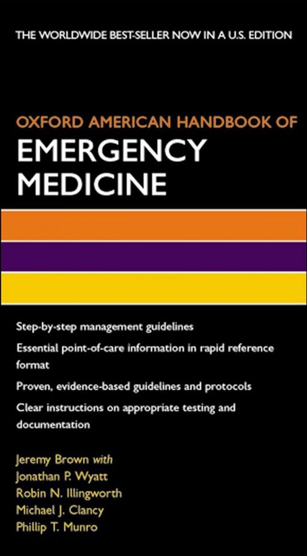 Big bigCover of Oxford American Handbook Of Emergency Medicine