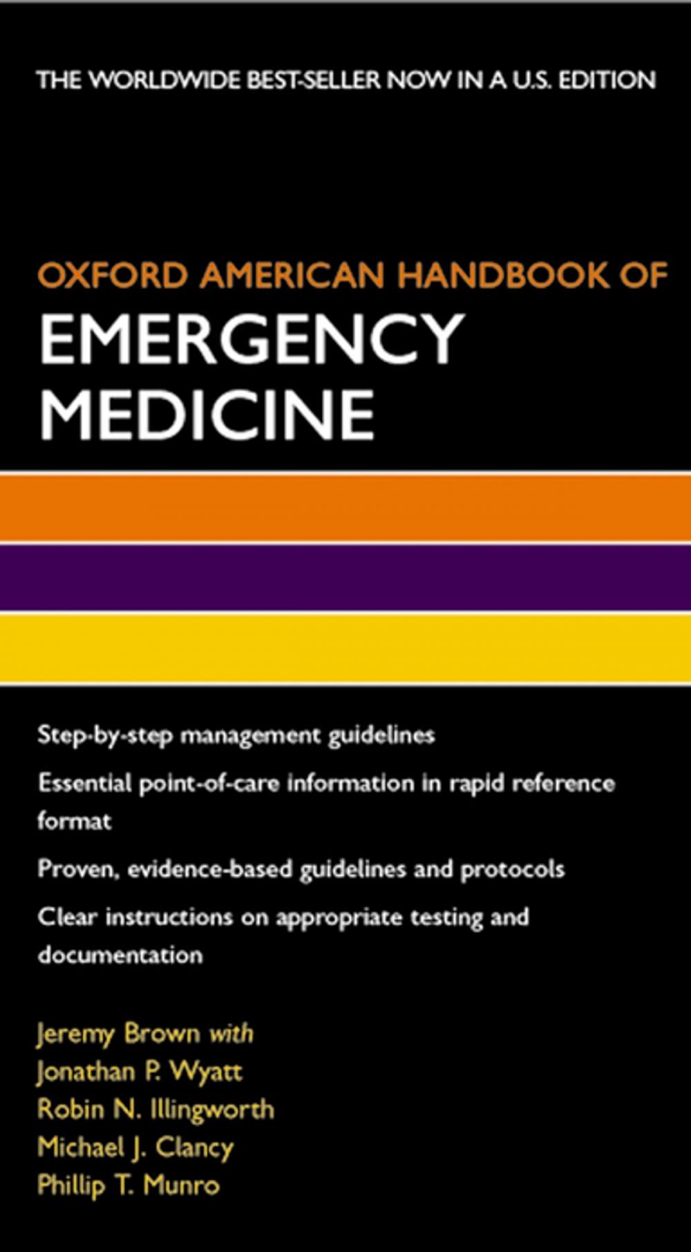 Big bigCover of Oxford American Handbook of Emergency Medicine