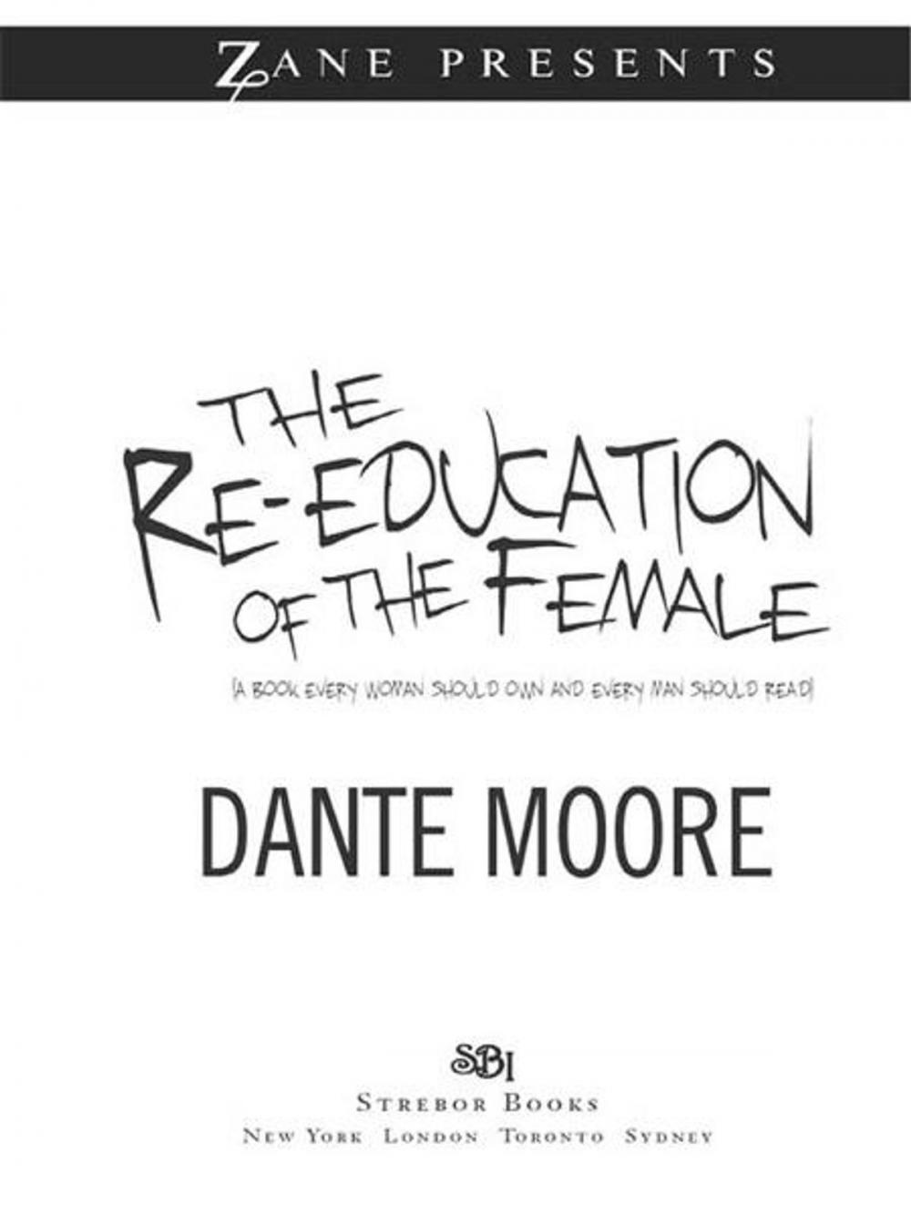 Big bigCover of The Re-Education of the Female