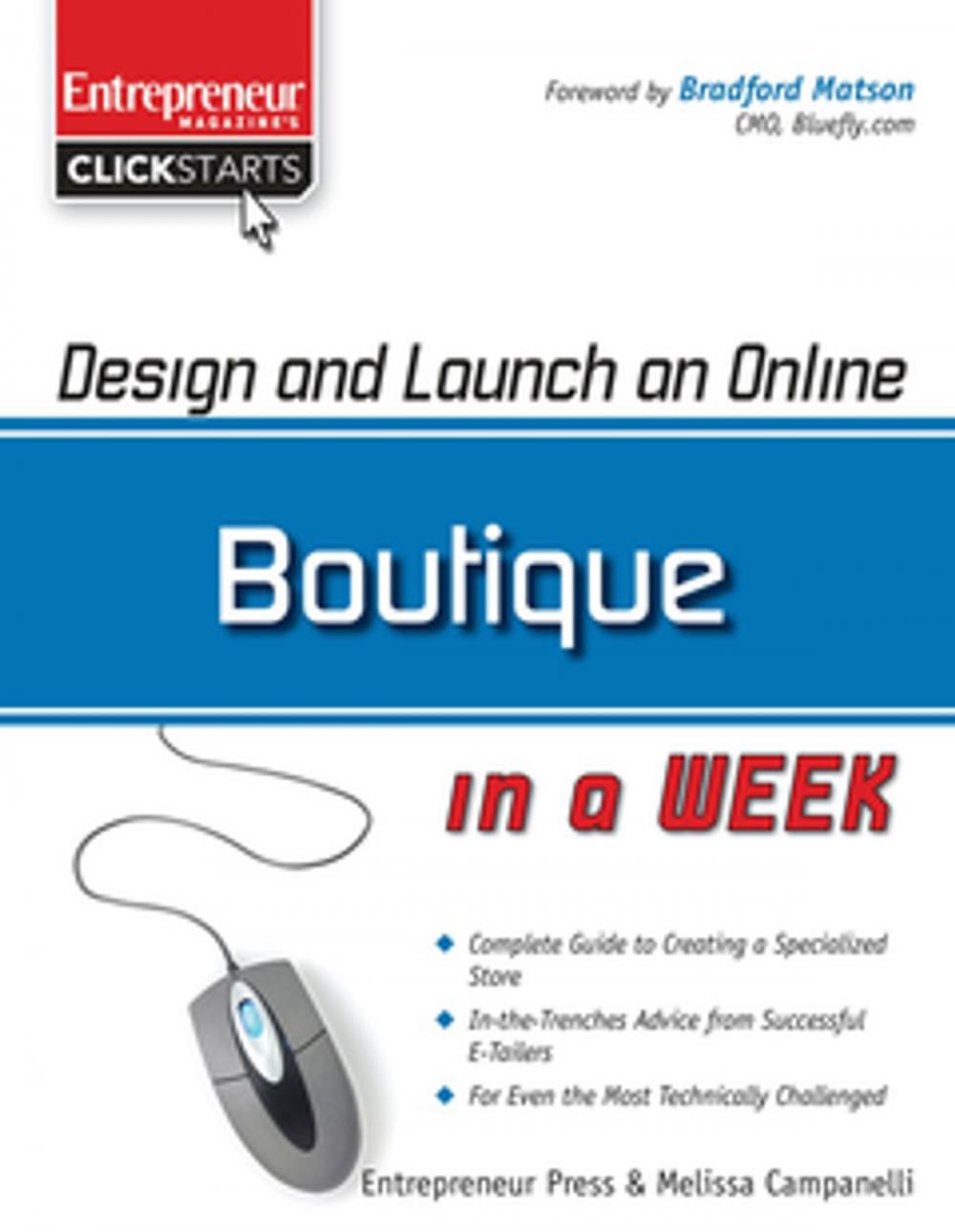 Big bigCover of Design and Launch an Online Boutique in a Week