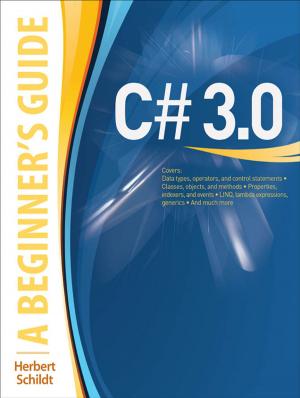 Book cover of C# 3.0: A Beginner's Guide