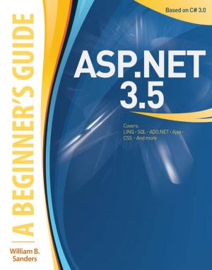Cover of the book ASP.NET 3.5: A Beginner's Guide by Michael Laposata